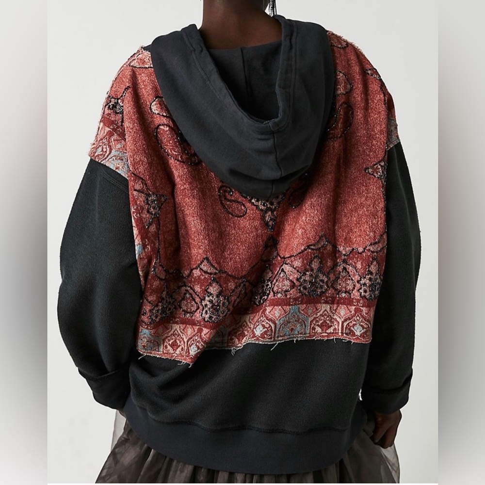 Free people beaded hoodie - Picture 3 of 5